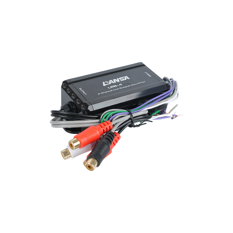 4 চ্যানেল লাইন আউটপুট কনভার্টার RCA আউটপুট